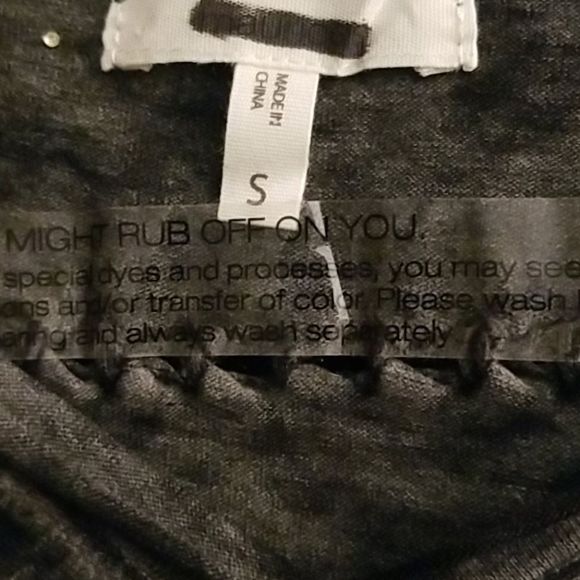 Maurices Grey Studded Embellished T-Shirt, NWOT - Picture 7 of 7